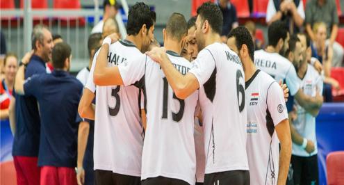 كرة طائرة ..اباتشي مصر يسقط التشيك في اول مبارياته بالدوري العالمي